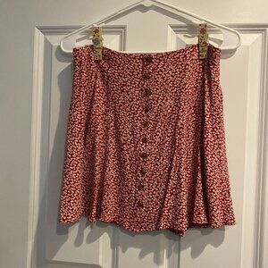 American Eagle Floral Skirt